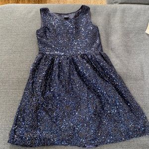 Blue sparkly dress